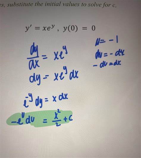 [ap Calc Ab Solving Differential Equations] R Homeworkhelp