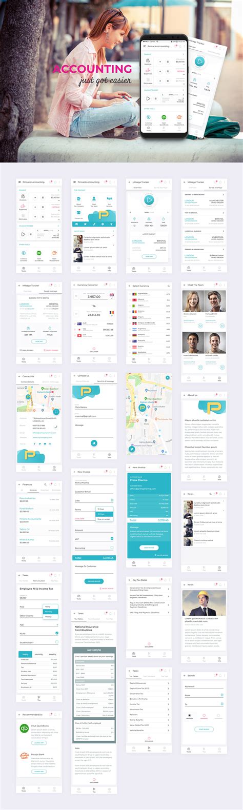 personal financial app android version  behance
