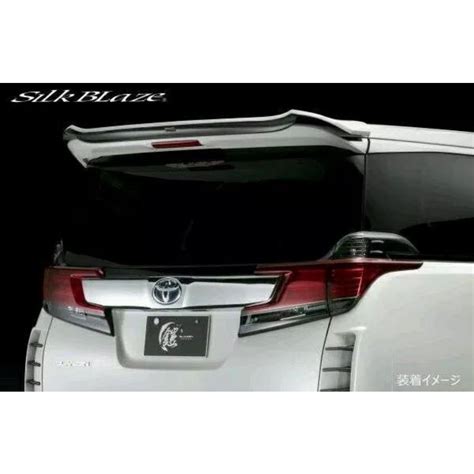 Toyota Alphard Vellfire Spoiler Silkblaze Shopee Malaysia