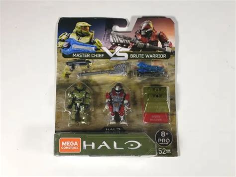 Mega Construx Halo Infinite Master Chief Vs Brute Warrior Figure Pack