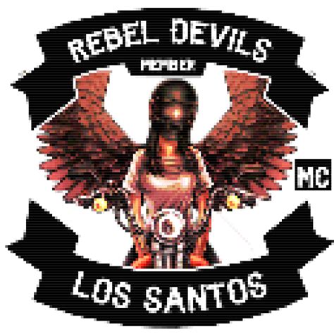 LS Rebel Devils MC Crew Emblems Rockstar Games