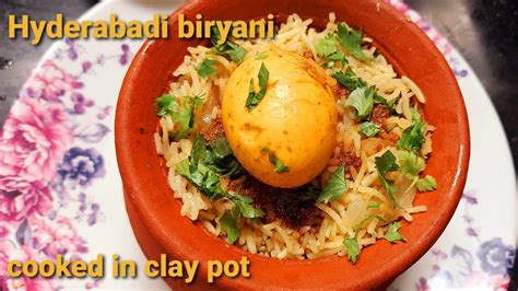 Matka Egg Biryani Recipe Hyderabadi Egg Biryani Egg Dum Biryani In