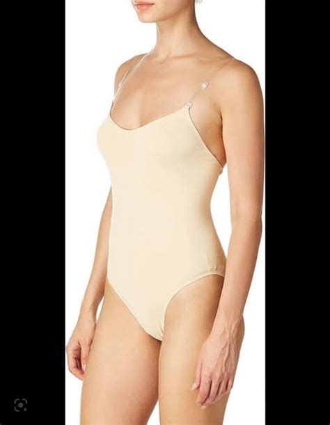 Capezio Nude Leotard Camisole Ballet Dancewear Women S Fashion