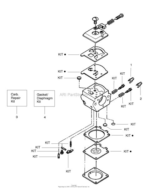 Ryobi Carburetor Parts Diagram