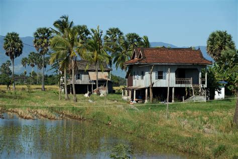 Maison dans la campagne de Kampot Kampot Cambodge méridional