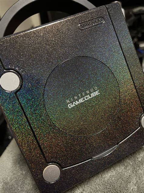 CUSTOM Ultimate Holographic Rainbow GameCube JP Console DOL 001