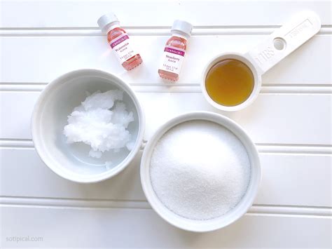 lip scrub ingredients - So TIPical Me