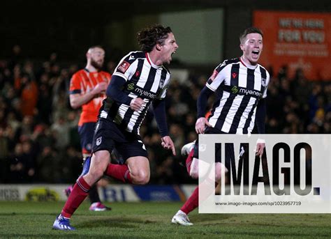 Grimsby Town V Luton Town Fa Cup Fourth Round Replay Blundell