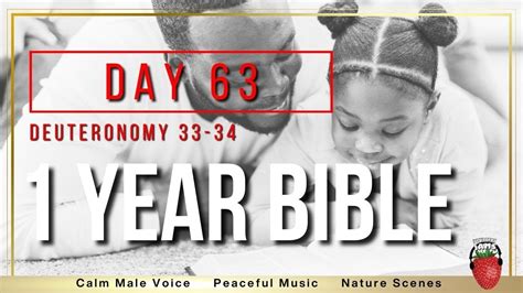 Day 63 Deuteronomy Chapters 33 34 NIV 1 Year Audio Bible YouTube