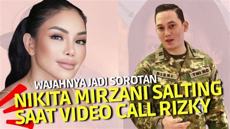 Nikita Mirzani Salting Saat Video Call Rizky Irmansyah Raut Wajahnya