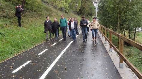 Inaugurado El Bidegorri Entre Azpeitia Y Lasao En Gipuzkoa Con Una