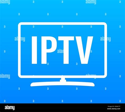 Iptv Badge Icon Logo Vector Stock Illustration Stock Vector Image