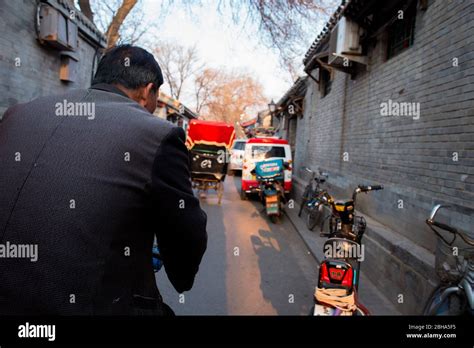 Tour By Rickshaw In Hutong Hi Res Stock Photography And Images Alamy
