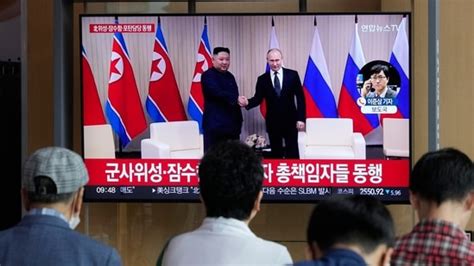 North Koreas Kim Jong Un Reaches Russia To Meet Putin World News