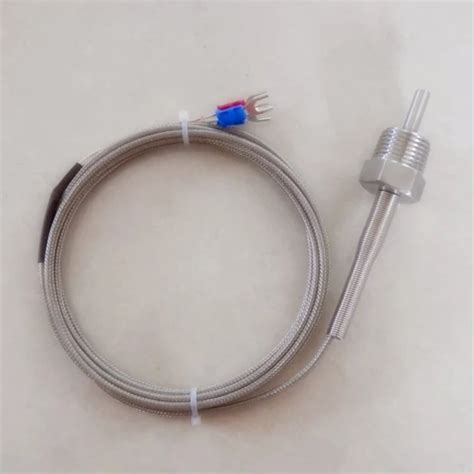 Armored Thermocouple Rtd Pt Temperature Sensor Pt Temperature