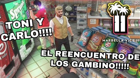 TONI Y CARLO GAMBINO SE REENCUENTRAN Marbella Vice II GTA V