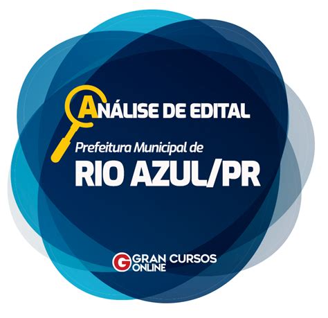 An Lise De Edital Prefeitura Municipal De Rio Azul Pr