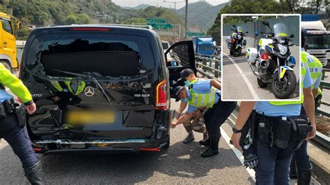 屯門公路疑遭兩警電單車撞 輕型貨車司機入稟區院索償 星島日報