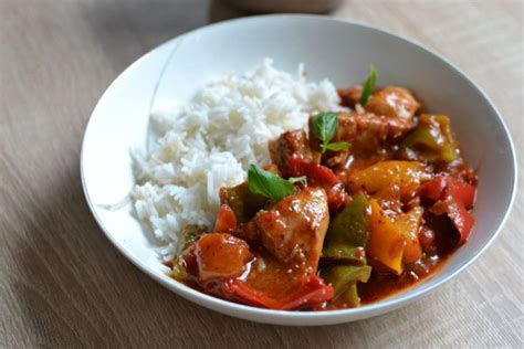 Poulet Aux Poivrons La Recette Facile Et Ensoleillée Faite Maison