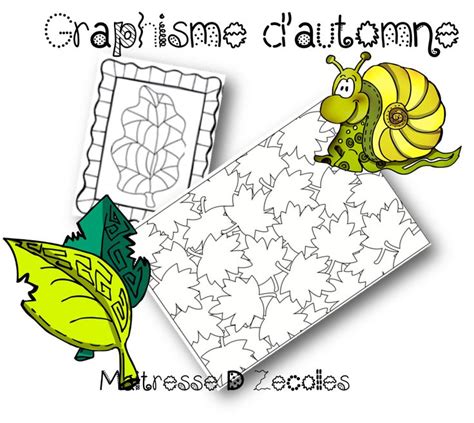 Graphisme D Automne Mes Tresses D Z Colles En Activit S