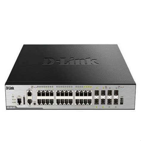 D Link DGS 3630 28TC Gigabit L3 Stackable Managed Switches LAN Capable