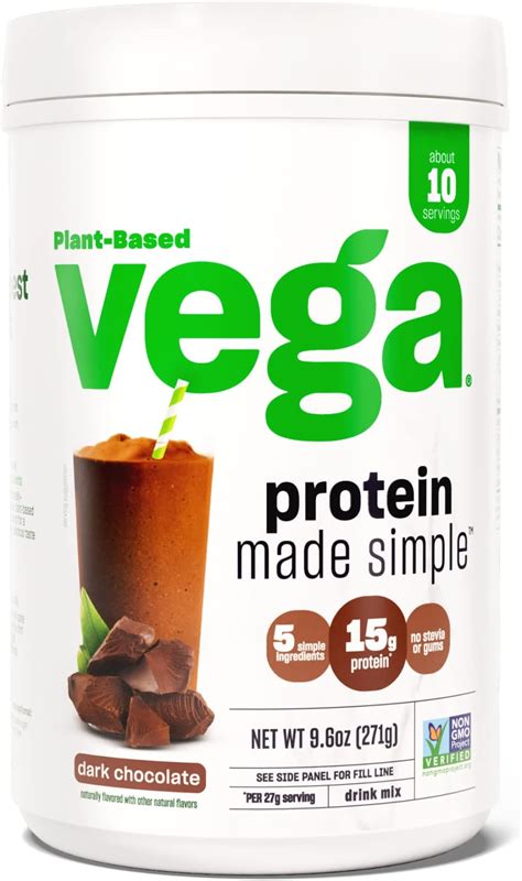 Vega One All In One Nutritional Shake Chocolate 19 Servings Plant Based Vegan