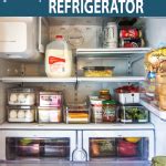 How To Organize A French Door Refrigerator Free Konmari Checklist