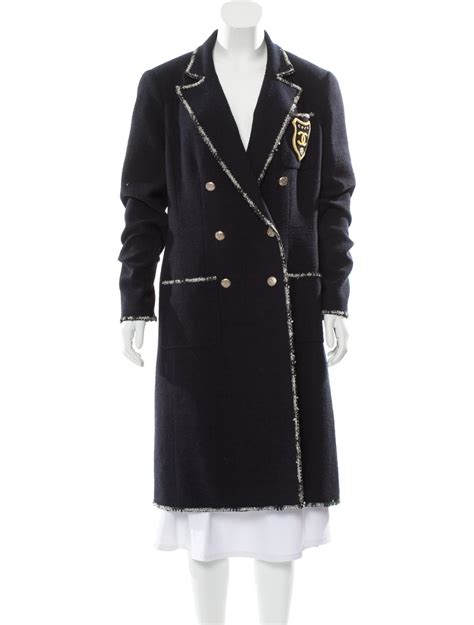 Chanel Wool Long Coat The Best Vintage Coats To Thrift This Winter