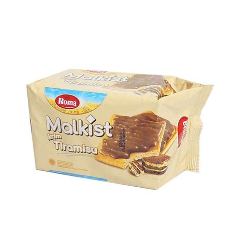 Jual Roma Malkist Tiramisu [120 G] Di Seller Jolly Jaya Kota Medan Sumatera Utara Blibli