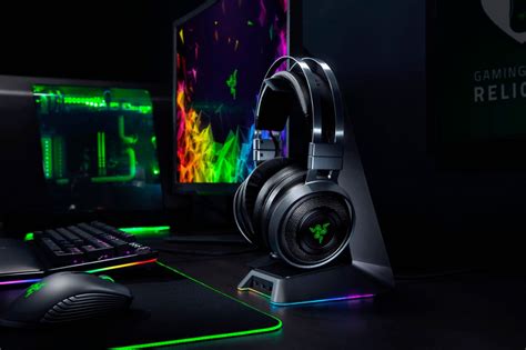 Razer Nari Ultimate Wireless Thx Spatial Audio Gaming Headset For Pc