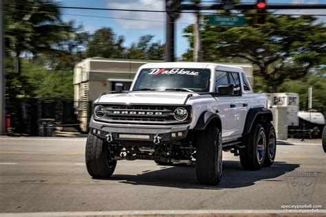 2022 Ford Bronco 6x6 By Apocalypse Manufacturing Fabricante Ford