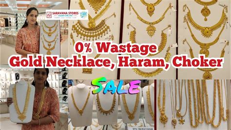 Wastage Gold Necklace Haram Choker G To G No Wastage Gold