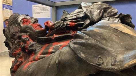 Edward Colston Statue Goes On Permanent Display In Bristol Museum BBC