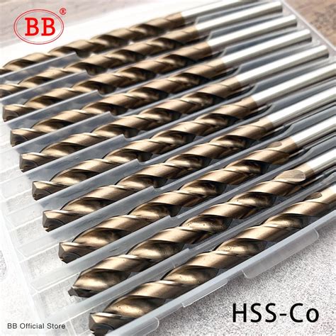 Broca Helicoidal Bb Cobalto M Ex Hssco Hrse Metal Aluminio Cobre