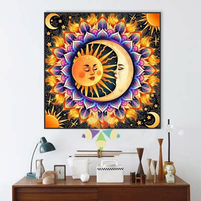 Mandala Sol Y Luna Arte Y Parte Costa Rica