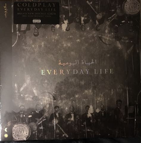 Coldplay Everyday Life Goldmarkvinyl