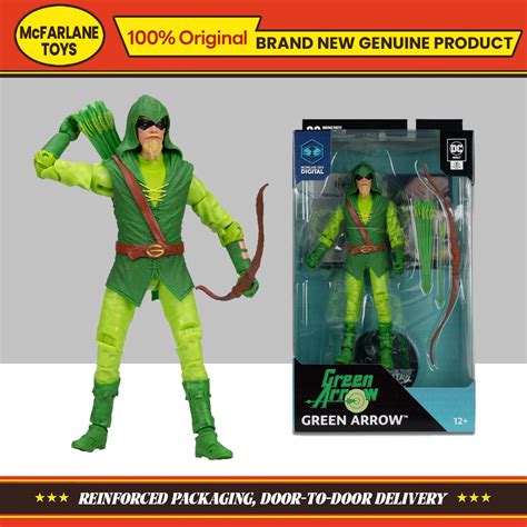 Mcfarlane Dc Multiverse Green Arrow Longbow Hunter Inches Action