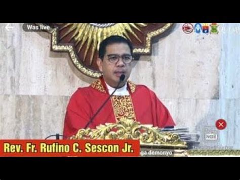 Quiapo Church Live Tv Mass Today Am September Friday