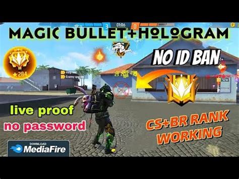 Ob Cs Rank Magic Bullet Hologram Body Freefire New Ob Updated