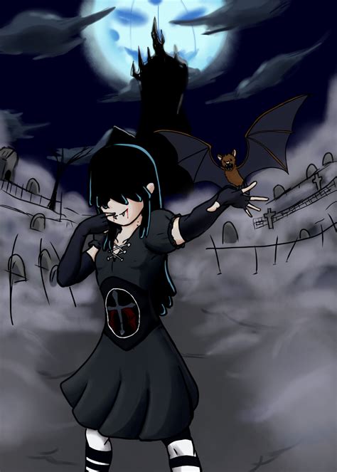 The Loud Halloween Lucy The Vampire By Kaji68 On Deviantart