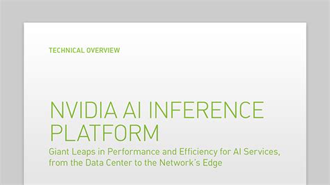 Nvidia T4 Tensor Core Gpu For Ai Inference Nvidia Data Center