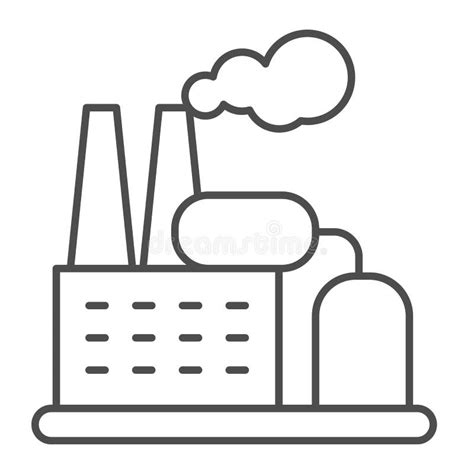 Petrochemical Plant Line Icon Stock Illustrations 709 Petrochemical