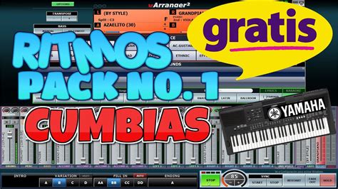 Ritmos Gratis Cumbia Pack Para Teclado Yamaha Youtube