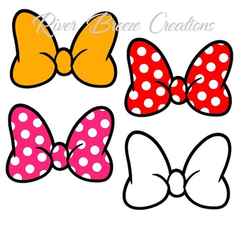 Free SVG Disney Minnie Bow Svg 11835 SVG File