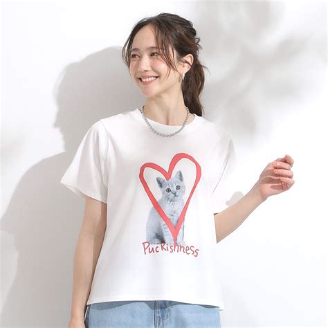 S LL ひんやり 汗ジミ軽減 UVカットグラフィックアソートTシャツTシャツ SHOOLARUE Cutie Blonde