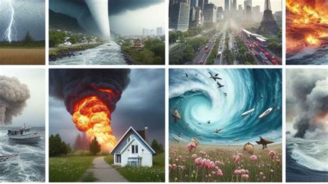 Natural Disaster Calendar Renee Charline