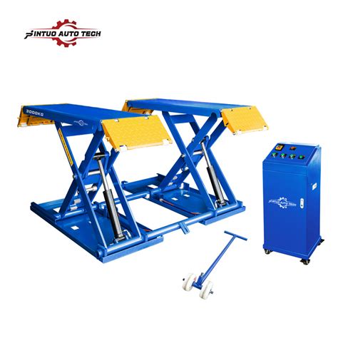 Jintuo Mid Rise Scissor Hydraulic Car Lift Jack M Lifting Height