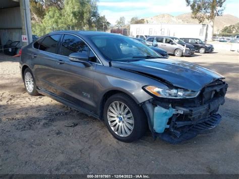 3fa6p0pu7dr254296 2013 Ford Fusion Energi Se Luxury On Iaai