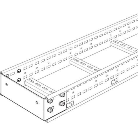 Swifts Extra Heavy Duty Hot Dip Galvanised Steel Cable Ladder Stop End