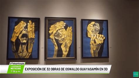 Exposici N De Obras De Oswaldo Guayasam N Teleantioquia Noticias